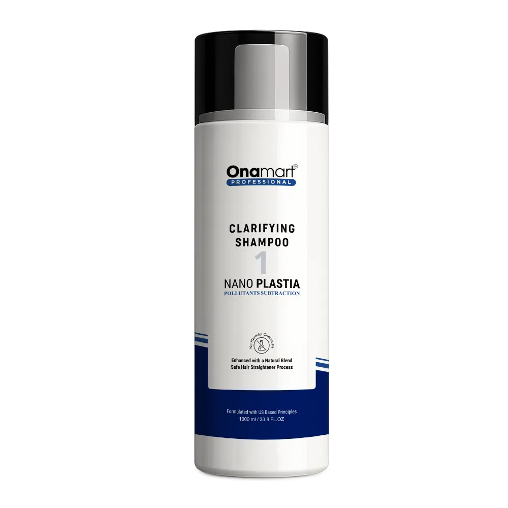 OnaMart NanoPlastia Clarifying Shampoo – Step 1 (Pre-Treatment Cleanser) – 1000ml