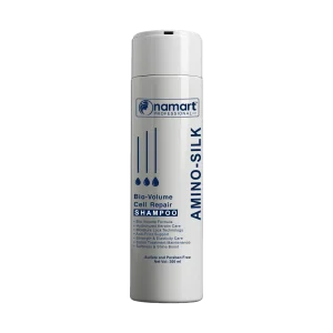 AMINO-SILK Bio-Volume Cell Repair Shampoo | Professional Hair Care with Hydrolyzed Keratin, Collagen & Amino Acid Complex | OnaMart Professional | 300 ml